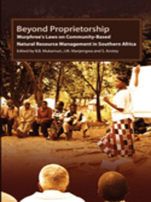 cover image of Beyond Proprietorship. Murphree�s Laws on Community-Based Natural Resource Management in Southern Africa